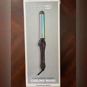 InfinitiPro by Conair Rainbow Titanium Curling Wand